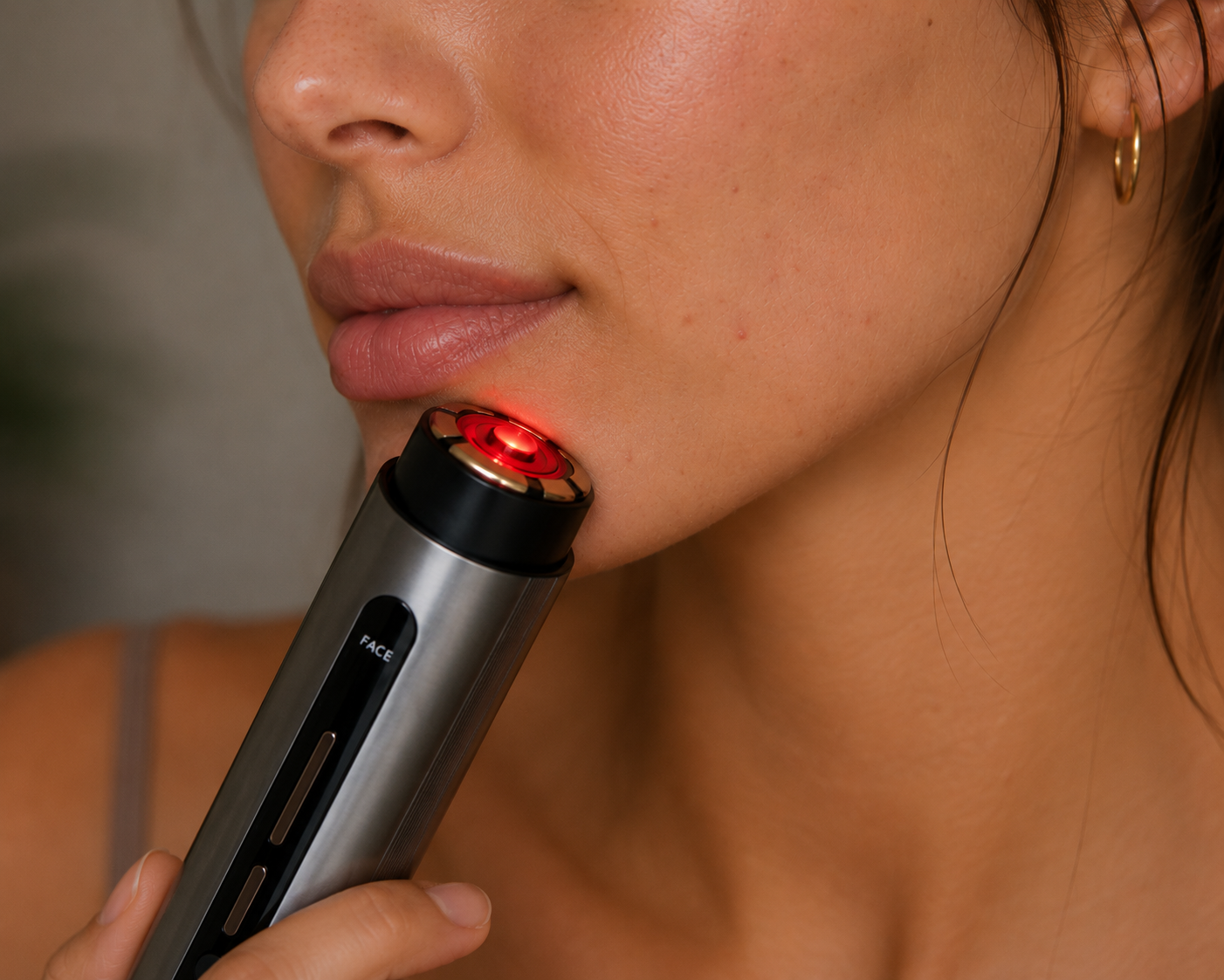 Red Light Therapy & Radio Frequency Anti Aging Skin Rejuvenation Device